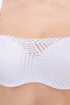 Antigel C37 Tressage Graphic Bandeau coque bra with removable straps
